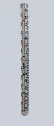 Metric Ruler 6"  #90013