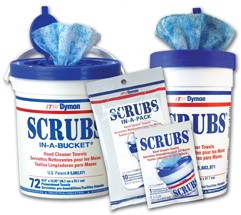 Scrubs Brand Premoistened Wipes